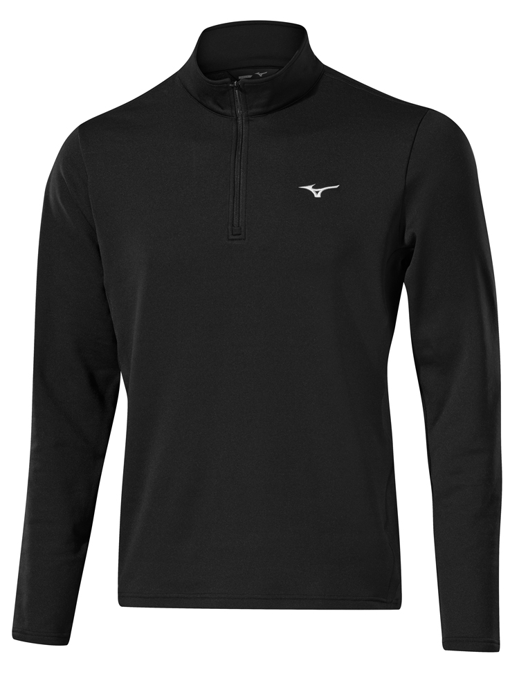 Mizuno Breath Thermo Zip 1 4 - Negro Mizuno Breath Thermo Zip 1 4 - Negro